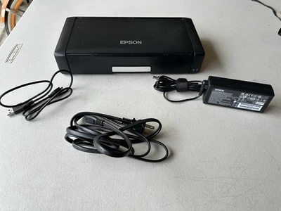 Epson WorkForce WF-100 Wi Fi USB Wireless Mobile Portable Inkjet Printer -Tested - Image 1 of 4