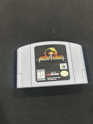 Mortal Kombat 4 (Nintendo 64) Tested Authentic - Image 1 of 4