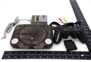 Sistema de juegos PSOne personalizado Smoke Clear PS1 Playstation 1 consola de juegos delgada - Imagen 1 de 10