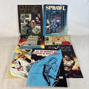 Variety Of Vintage Roleplaying Game Books- As Pictured-Lot Of 7 - Picture 1 of 17