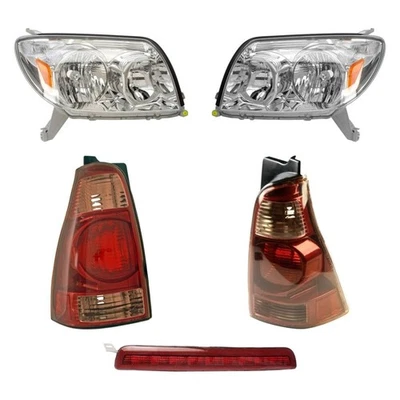 For Toyota 4Runner 03-05 5-Piece Kit (Driver and Passenger Side Headlights, Foto 1 de 4