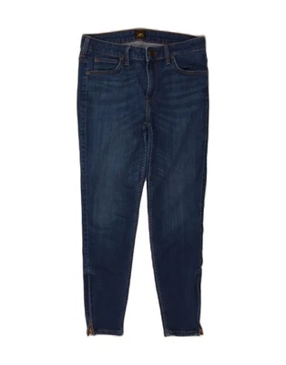 LEE Womens Scarlett Cropped Jeans W30 L24 Navy Blue Cotton CP58 - Image 1 of 3