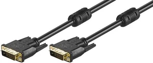 DVI-D FullHD Kabel Dual Link; DVI 24+1 MM 0500 G DVI-D 5m PL - Bild 1 von 1