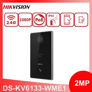 Hikvision DS-KV6133-WME1 1Button IP Villa Door Station 2MP Camera 2-Way Audio - Picture 1 of 4