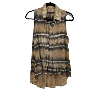 Blusa Camisa Para Mujer Enza Costa Con Botones Talla 2 Mediana M M Muestra - Imagen 1 de 10