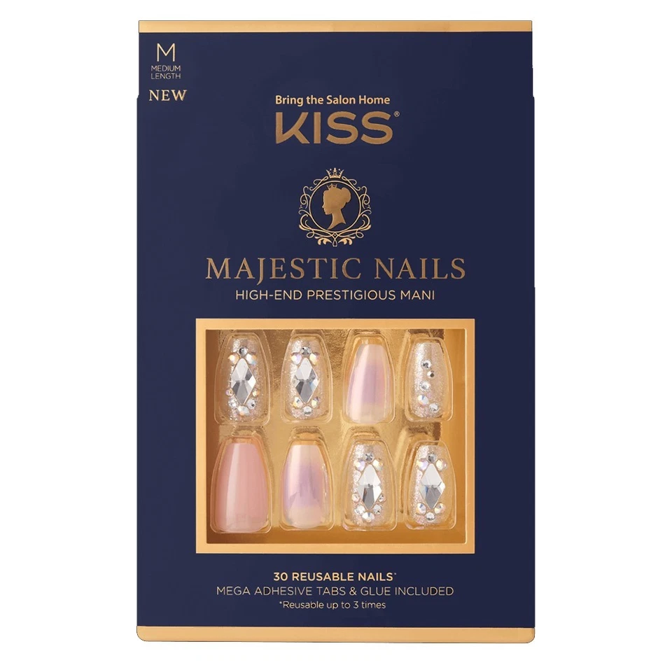 Kiss Majestic Nails-In a Crown-高端著名 Mani 中号 — 第 1/1 张图片