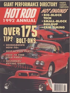 HOT ROD Magazine - 1992 Annual - Giant Performance Directory - Over 175 Tips - Picture 1 of 2