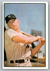 Carta lotteria Bowman 53 ristampa Mickey Mantle 1989 - Foto 1 di 2