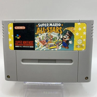 Super Mario All Stars - Super Nintendo (SNES) Cartridge *AUS PAL* FREE POSTAGE - Image 1 of 2