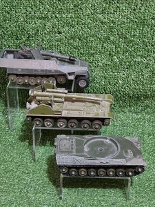 Dinky Tank Destroyer Vintage, Pistola Mobile 155mm, Base Serbatoio Leopardata Ricambi Riparazioni - Foto 1 di 16