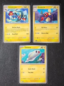 Eelektross 069/197, Eelektrik 068/197, Tynamo 067/197 Obsidian Flames NM - Picture 1 of 1