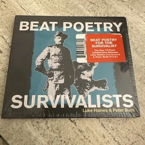 LUKE HAINES & PETER BUCK BEAT POETRY FOR SURVIVALISTS NEW CD - Picture 1 of 3