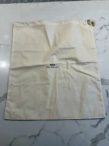Koio Dust Bag per Scarpe da Tennis Sneakers, Nuovo Mai Usato, Bianco Coulisse 14x15” - Foto 1 di 4