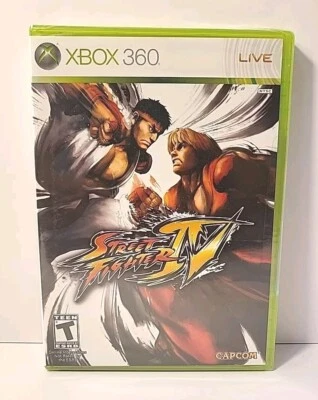 Street Fighter IV (Microsoft Xbox 360, 2009) NEW - Image 1 of 4