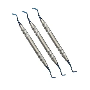 3 Pcs Dental Composite Filling Instrument Titanium Coated Restorative DN-2338 - Picture 1 of 2