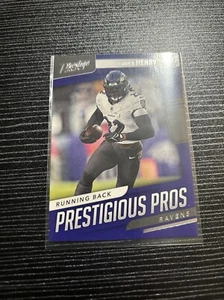 2024 Panini Prestige - Derrick Henry PP-DHY -Prestigious Pros - Ravens ๐ค๐ - Picture 1 of 4