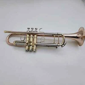 LT180S-39 Tromba Bb Ottone Strumento Musicale Professionale con Custodia - Foto 1 di 11