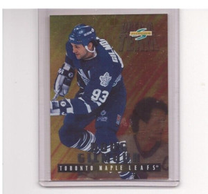 DOUG GILMOUR 1995-96 SCORE HOCKEY DREAM TEAM FOIL INSERT SP #6 MAPLE LEAFS