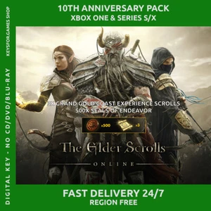 The Elder Scrolls Online 10th Anniversary Pack | ESO | Xbox Series X/S & One - Picture 1 of 2