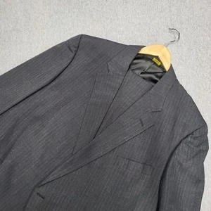 Hunter Haig The Hub Ltd Men's Blazer Suit Gray (Jacket- 58 R) Pants 56 - Picture 1 of 14