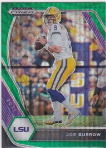 2021 Panini Prizm Draft Picks Collegiate Green Wave Joe Burrow LSU Tigers #3 - Picture 1 of 1