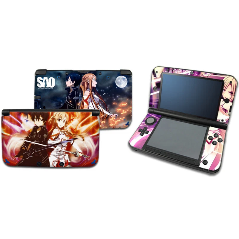 Cubierta adhesiva de vinilo Sword Art Online Asun para Nintendo NUEVA 3DS XL LL 93 Foto 1 de 2