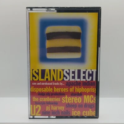 Various - Island Select (Cassette Tape, 1993) Magazine Compilation - Image 1 of 4
