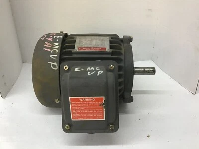 General Electric 5K143SC305 3/4HP 230/460V 1155 RPM 6 P 143T 3 PH 60 Hz TEFC - Image 1 of 4