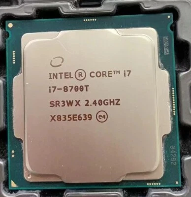 intel Core i7-8700T i5-8500T 8600T 8400T i3-8100T 8300T for 300 Seires MB CPU - Image 1 of 4