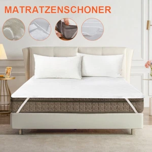 Wasserdichter Matratzenschoner Matratzenauflage Inkontinenzauflage 4-Ecken Gummi - Bild 1 von 9