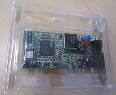 Módem de fax y tarjeta de voz E-Tech ISA PC336RVP-CD Foto 1 de 4