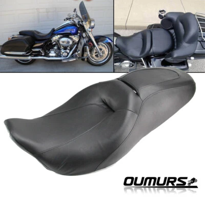 Asiento de conductor y pasajero para Harley Road King Street Glide 2008-2020 Foto 1 de 4