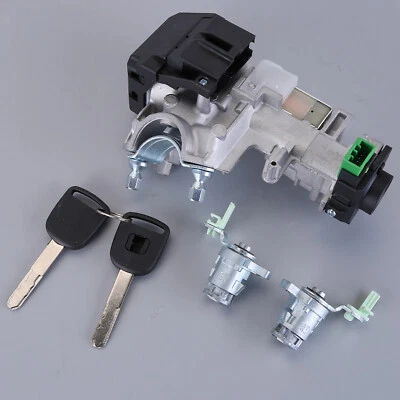 For Honda CRV 2002-06 Ignition Switch Cylinder Door Lock w/ Keys 72185-S9A-013 - Image 1 of 4