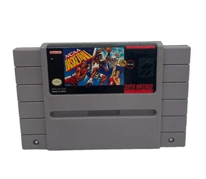 NCAA Basketball SNES (Super Nintendo Entertainment System, 1992) (C3) - Picture 1 of 15