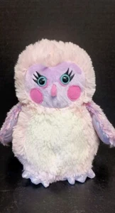 Ganz Webkinz WhoooLaLa Owl HM752 Pink Sparkle Plush Retired Stuffed Toy No Code - Picture 1 of 6