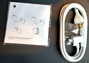 Apple~Power Adapter Extension Cord Wall Cord Cable Compatible for Apple Macbook - Picture 1 of 5