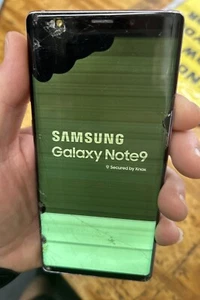 Samsung Galaxy Note9 SM-N960 128GB Lavender Purple (Unlocked) Cracked Glass 5325 - Afbeelding 1 van 9