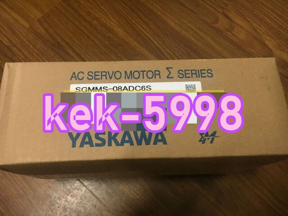 1pcs Brand New ones Yaskawa servo motor SGMMS-08ADC6S#P - Image 1 of 1