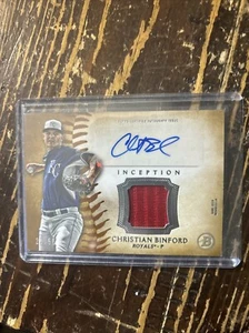 Topps Inception 2015 Christian Binford 23/50 - Bild 1 von 2