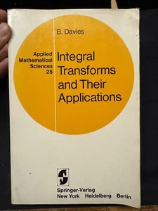 BF102) Integral Transforms and Their Applications (Applied Mathematical Sciences - Bild 1 von 3