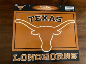 University of Texas Longhorns Team Sign Officially Licensed Collegiate Products - Picture 1 of 6