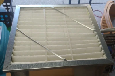 Filtro de aire sintético Z PAK MERV 14 Glasfloss Header Style 24 X 24 X 12 Foto 1 de 4