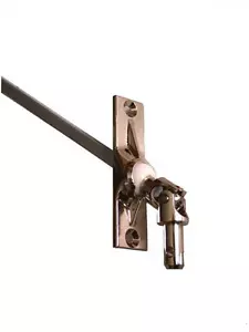 Rolladen Kurbel Gelenk Kurbelgelenk 85x22 Gelenkplatte 22x85 Gelenklager 45° GE - Bild 1 von 2