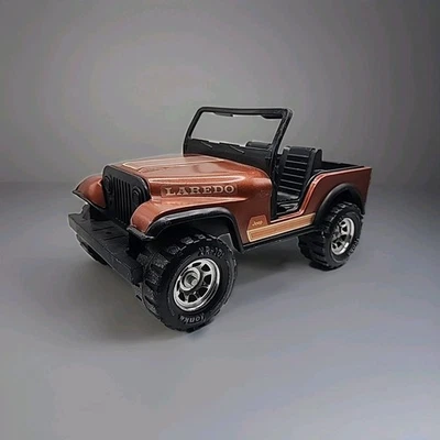 Tonka XR-101 4x4 Jeep Laredo CJ5 Brown And Tan Made In USA 811850 - Image 1 of 4