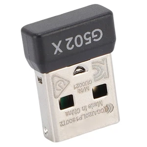 USB Dongle Mouse Receiver Stable Connection Compact Portable USB Mouse Adapt NEW - Afbeelding 1 van 12