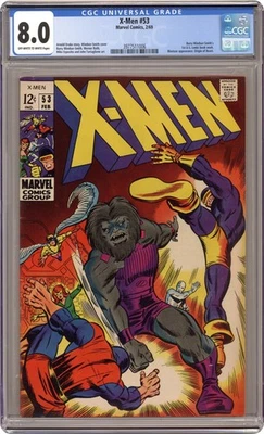 Uncanny X-Men #53 CGC 8,0 1969 3977511006 Foto 1 de 2