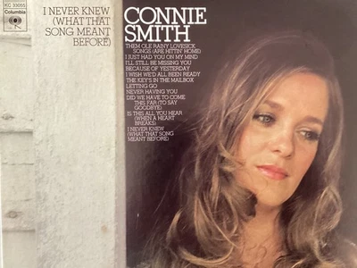 Connie Smith I NEVER KNEW 1974 MINT vinyl LP+bonus CD  TESTED rare - Image 1 of 4