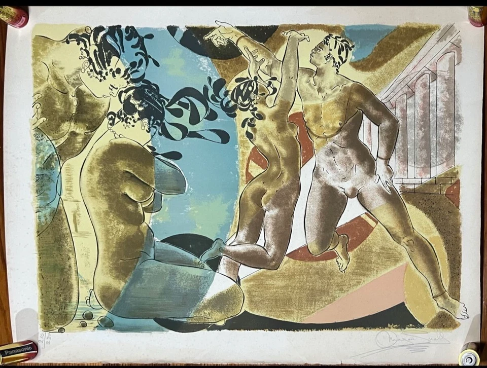 Maria Morgan-Snell signierte Original Lithographie 210/220 großer... - Bild 1 von 4