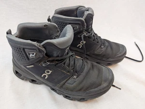 On Cloud Cloudrock 2 Men's Shoes Boots Hiking Athletic Black 63.98613 Size 9.5 - Picture 1 of 13