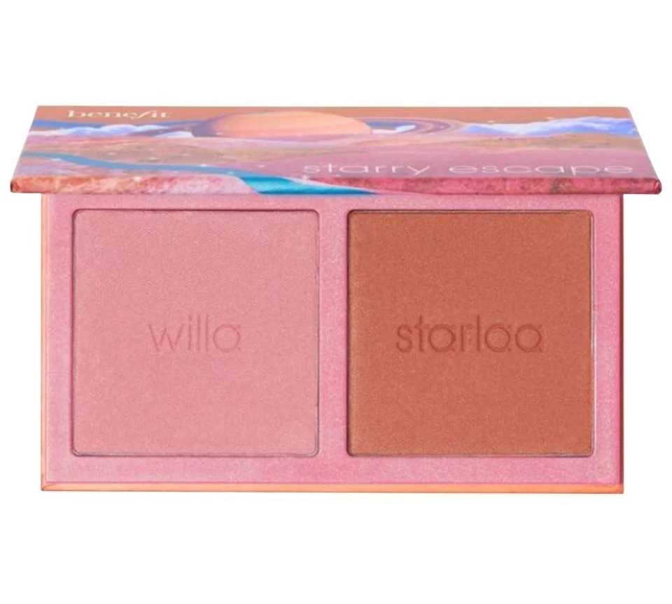 Benefit Starry Escape Mini Paleta de Mejillas Dúo - Rubor Starlaa + Rubor Willa NUEVO Foto 1 de 1